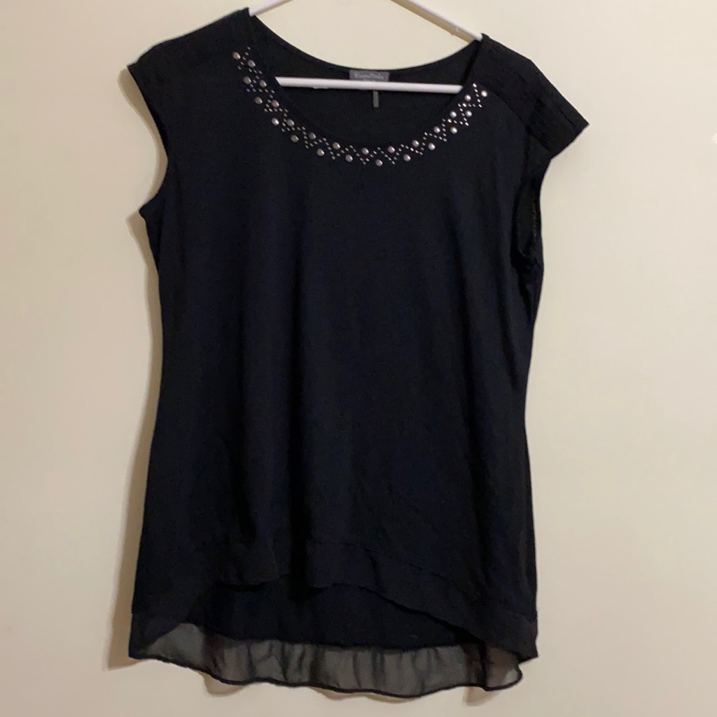 Essentials Black Blouse